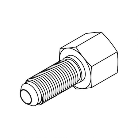 Hydraulic Fitting-Stainless04MJ-02FP BULKHEAD-SS